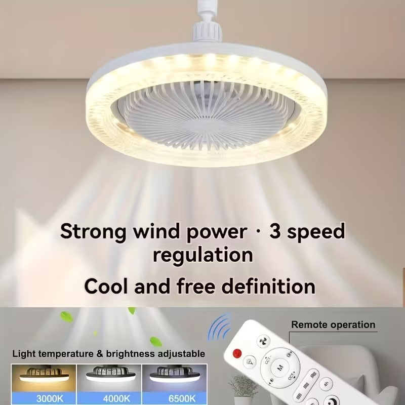 LED Smart Fan Light with Remote Control