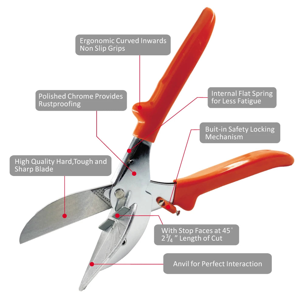 multi angle miter shear cutter