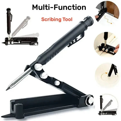 Multifunctional Construction Pencil Tool From -Scriber Tool