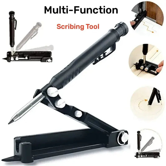 Multifunctional Construction Pencil Tool From -Scriber Tool
