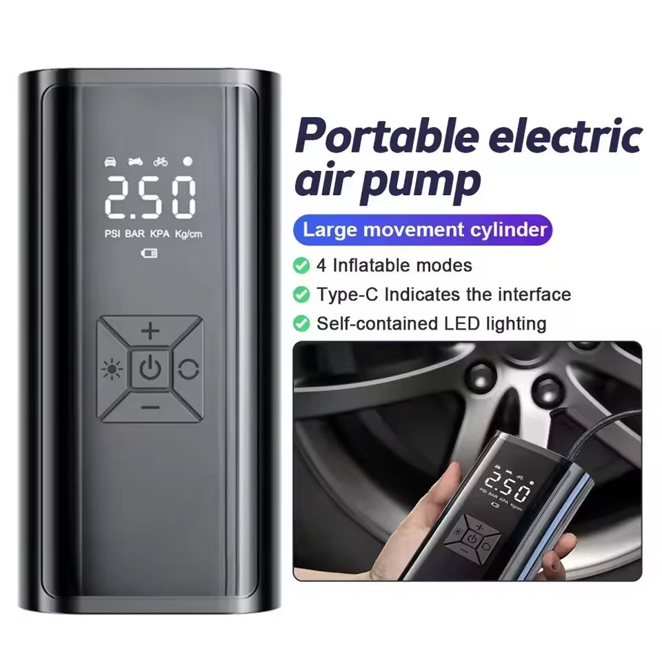 portable electric air pump