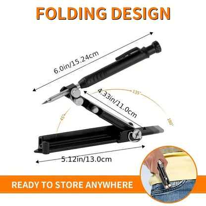 Multifunctional Construction Pencil Tool From -Scriber Tool