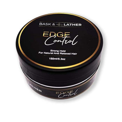 Strong Hold--Thick Edges--Edge Control Bask and Lather Gel