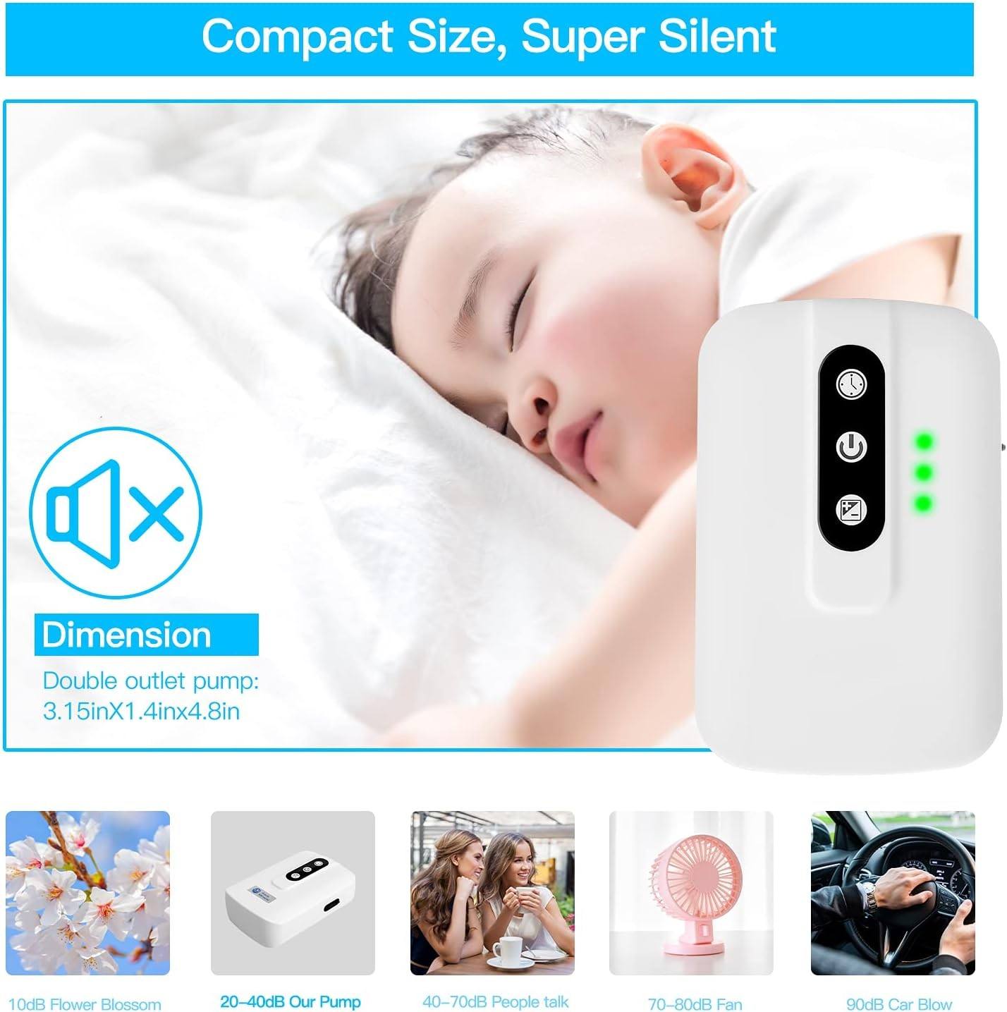 ✨🔥 Lithium Battery Powered Portable Aquarium Air Pump