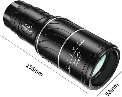 🔥16x52 Monocular Bifocal Optical Zoom Telescope