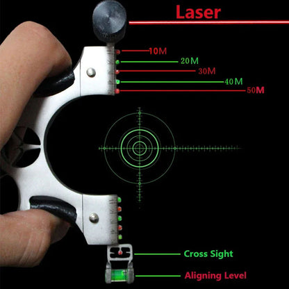 Laser  Hunting Outdoor Shooting Catapult