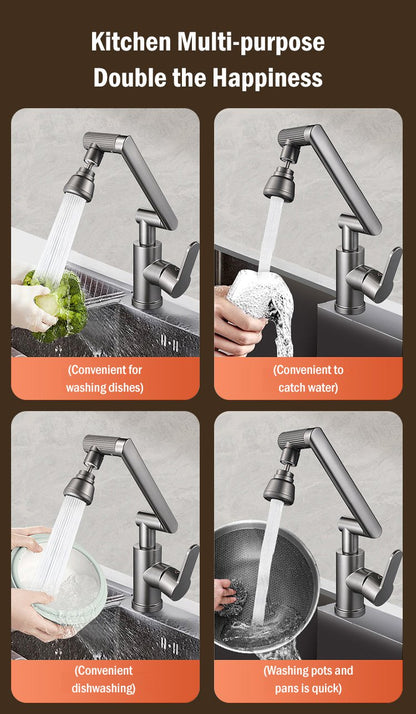 1080° Mechanical Arm Rotating Faucet