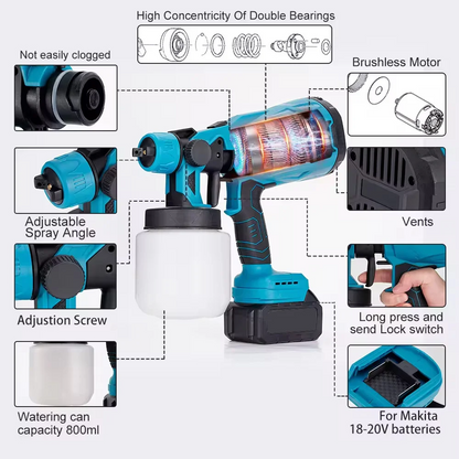 Electric Portable Painting Spray Gun