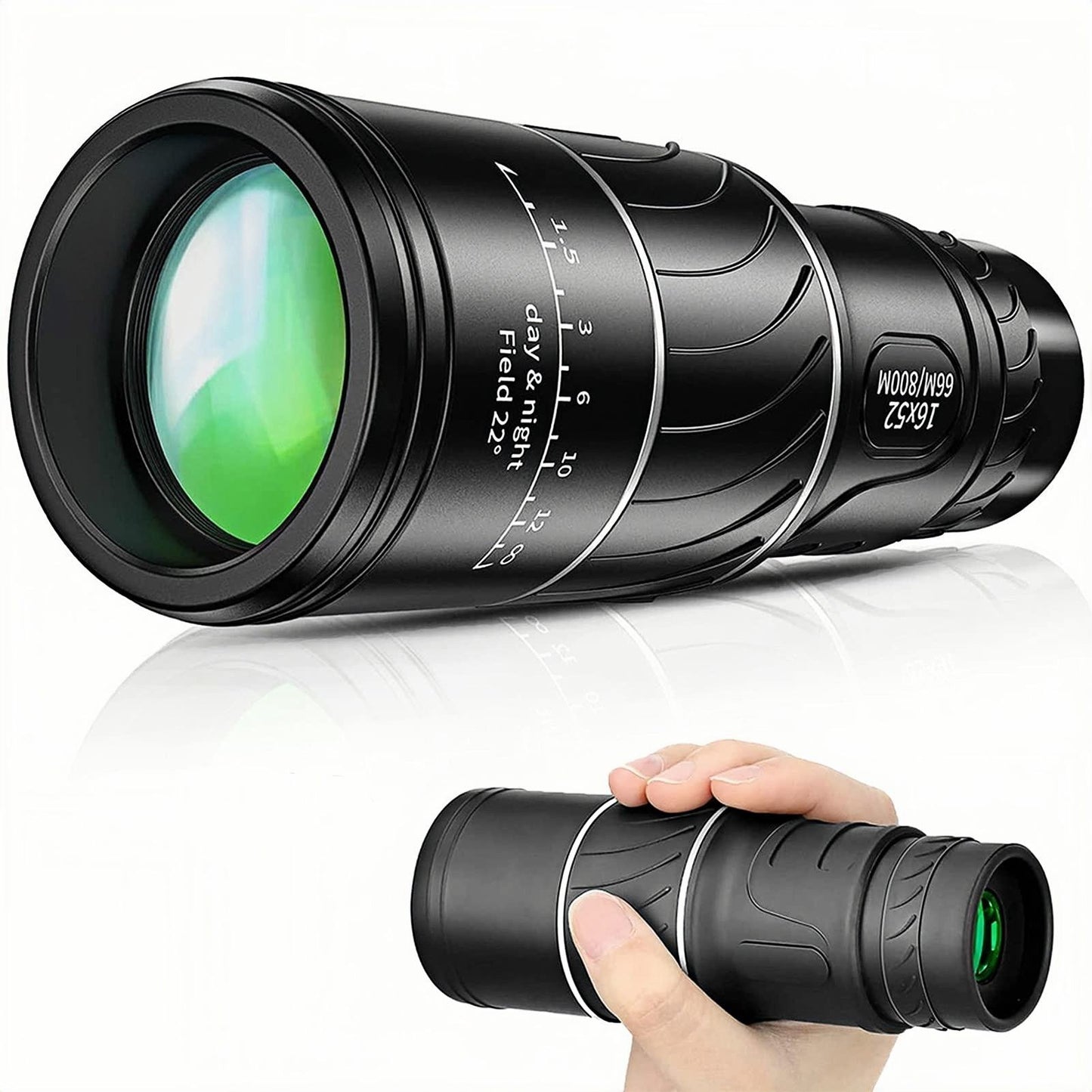 🔥16x52 Monocular Bifocal Optical Zoom Telescope
