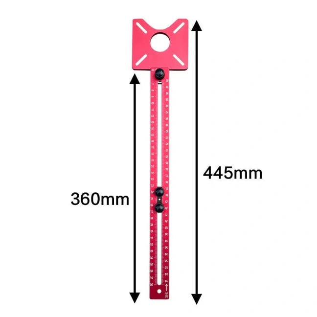 Router Milling Groove Bracket