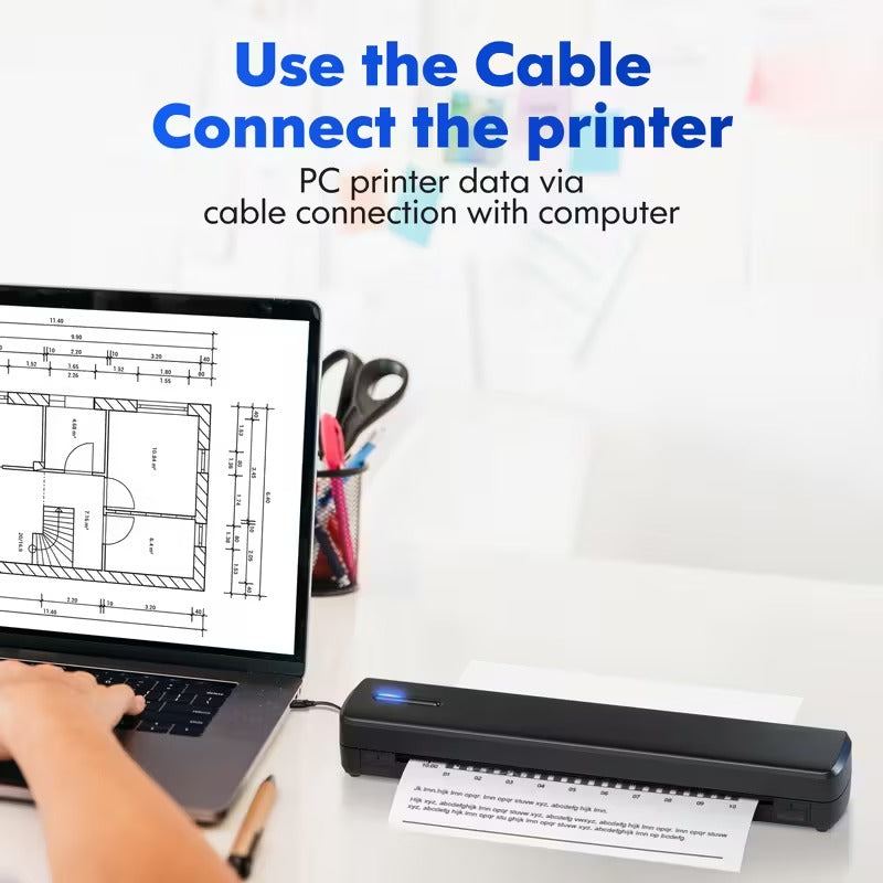 Portable Thermal A4 Printer