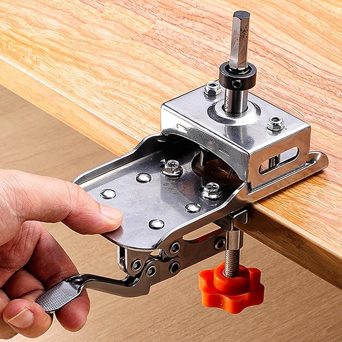 Woodworking Hinge Boring Jig Hole Opener Kit