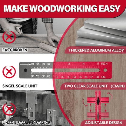 Router Milling Groove Bracket