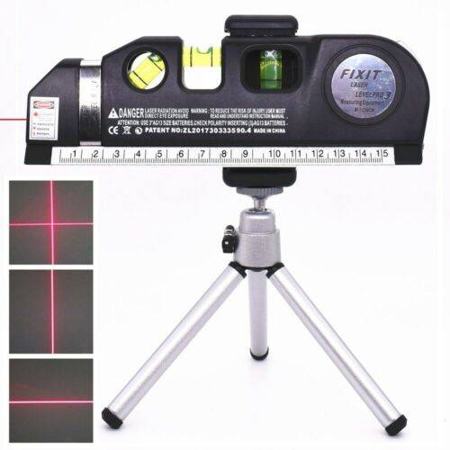 Multipurpose 4 In 1 Laser Levels Ruler