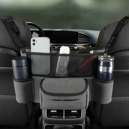 Car Large Capacity PU Storage Bag