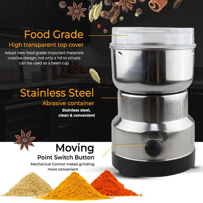 Electronic Coffee And Spice Grinder