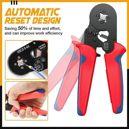 Ratchet Tubular Terminal Wire Crimpers Set