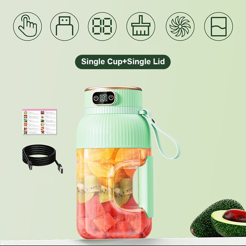 🍎🍓🍉2025 Hot Sale🍊 Multifunctional Portable Juicer Cup with Digital Display