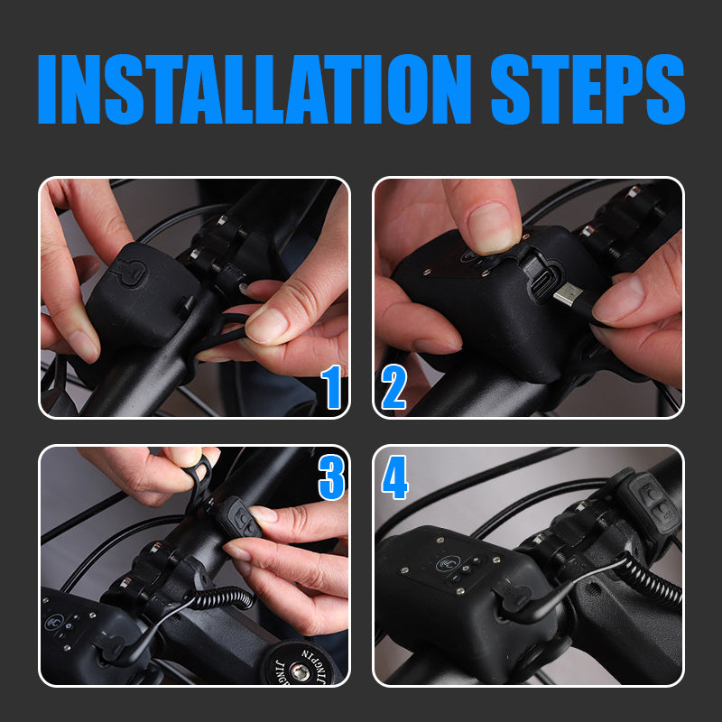 🔥Bicycle high-decibel horn light