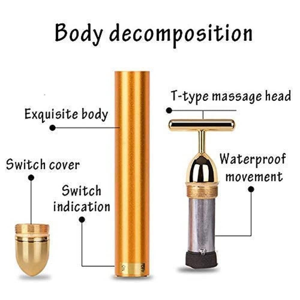 24K Gold Massager for Instant Glow