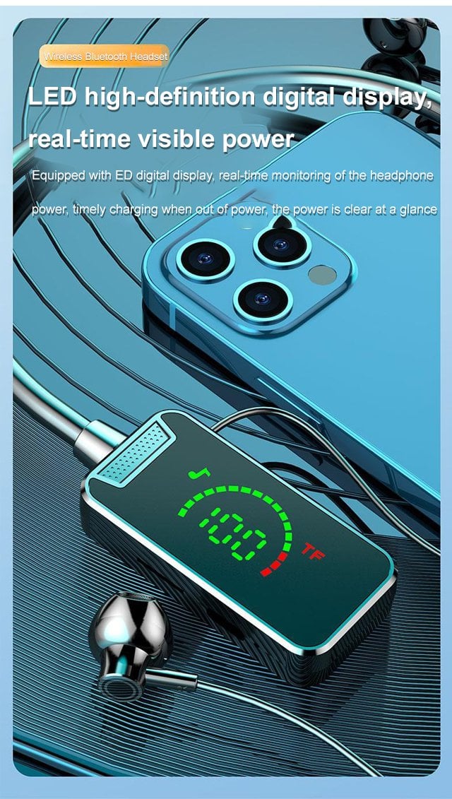 Wireless Sound Card Live Broadcasting and Audio Editing Earphones