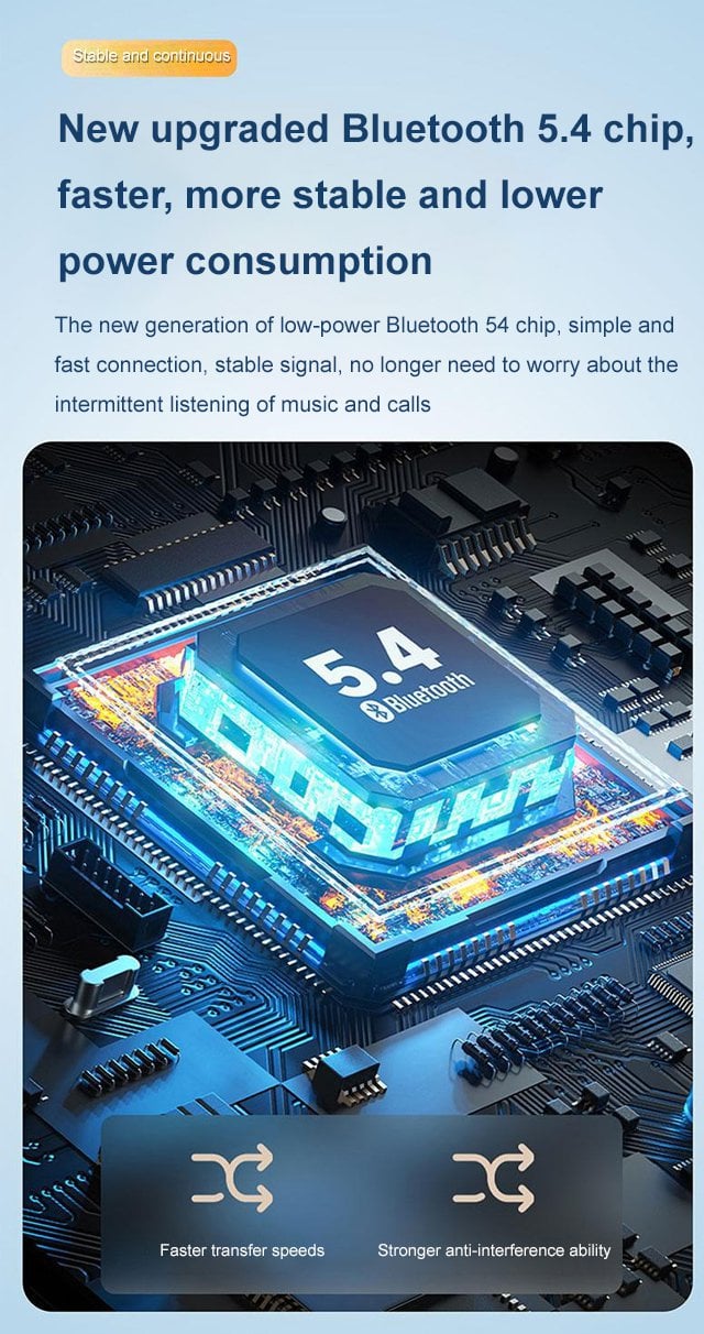 Wireless Sound Card Live Broadcasting and Audio Editing Earphones