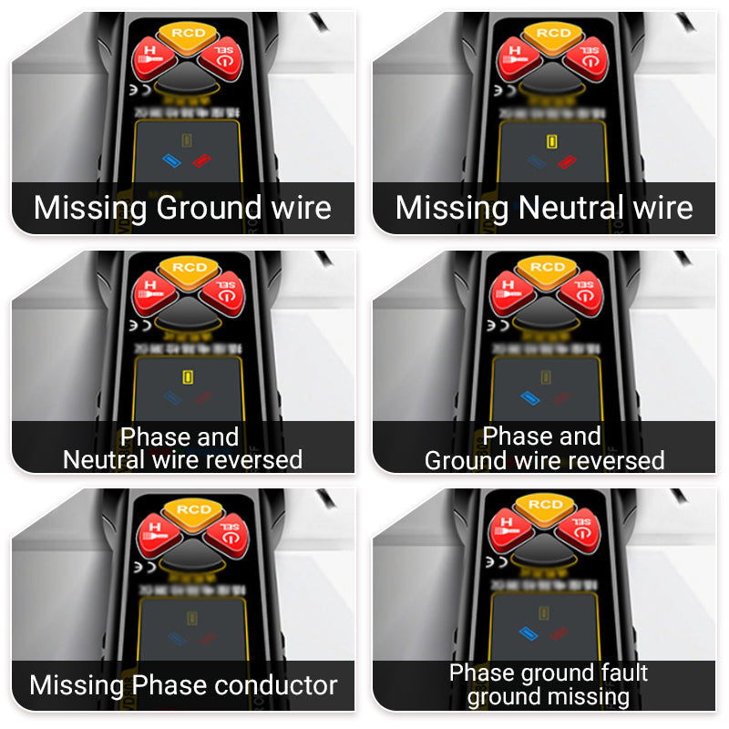 ⚡Upgraded Multi-Function Intelligent Voltage Tester🔥