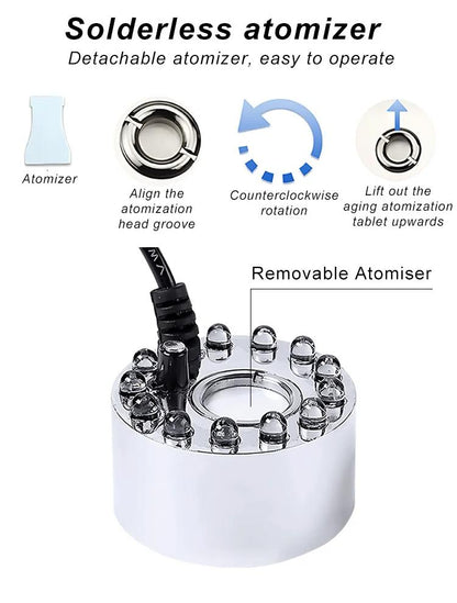 🔥Mist Maker Ultrasonic Fogger – Indoor/outdoor Landscaping