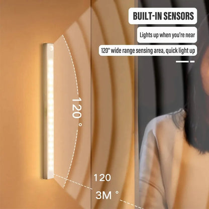 Punch-free Smart Sensor Magnetic Rechargeable LED Lights