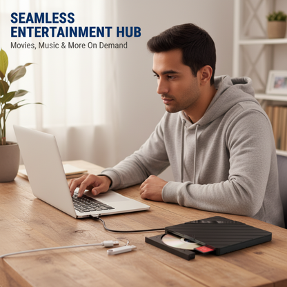External CD/DVD Drive for Laptop