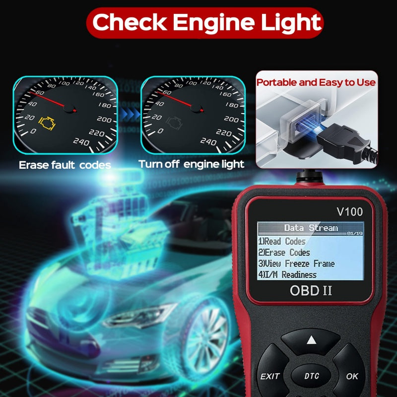 Multi-function Engine Fault Code Reader