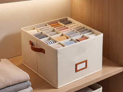 ⏳Limited time 50% off💥Oxford Fabric Foldable Design Shoe Organizer, Storage Box