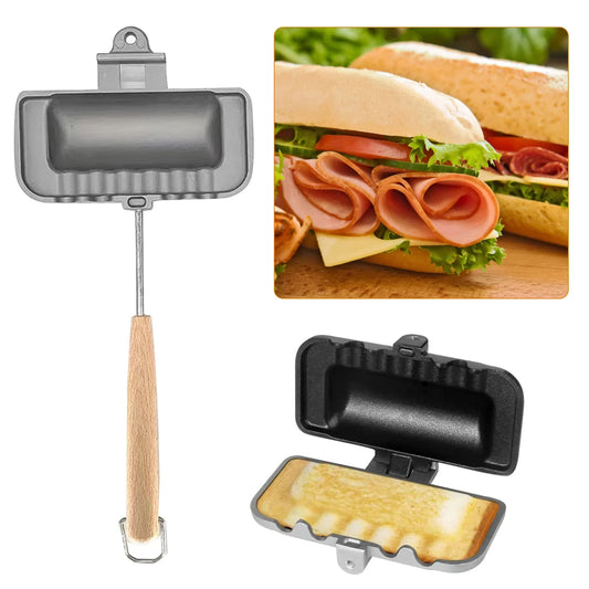 Double-Sided Sandwich Grill Pan