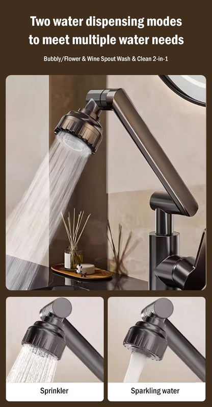 1080° Mechanical Arm Rotating Faucet