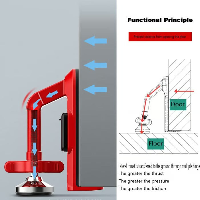 Portable Door Security Lock, Door Jammer