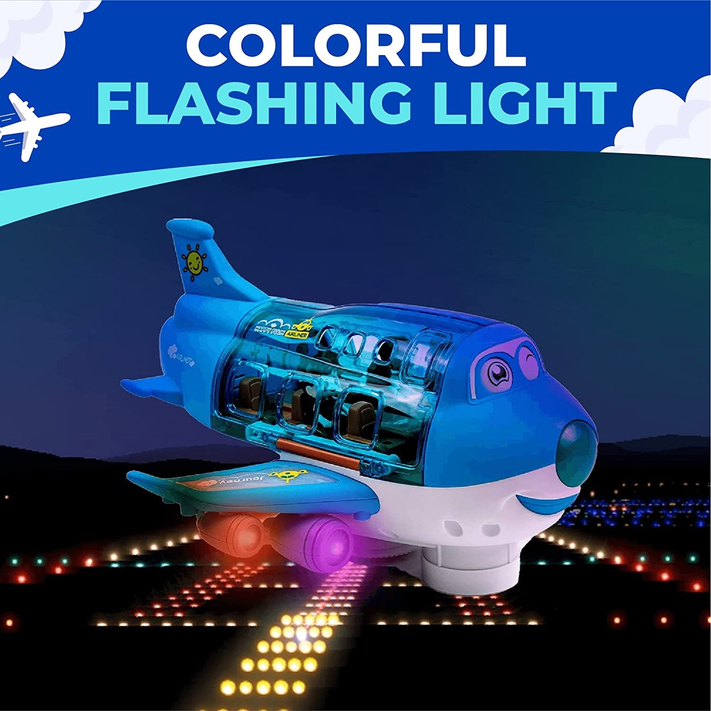 360° Rotatable Electric Airplane Toy