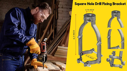 Fixing Bracket For Square Hole Drill