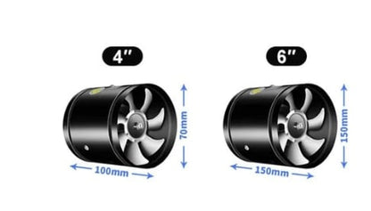 Multifunctional Powerful Mute Exhaust Fan